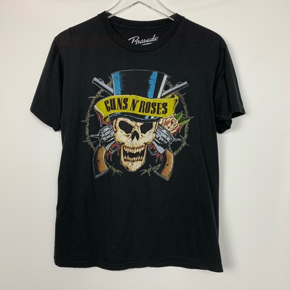 Bravado Tops - Guns N’ Roses | Skull Graphic Band Tee M
